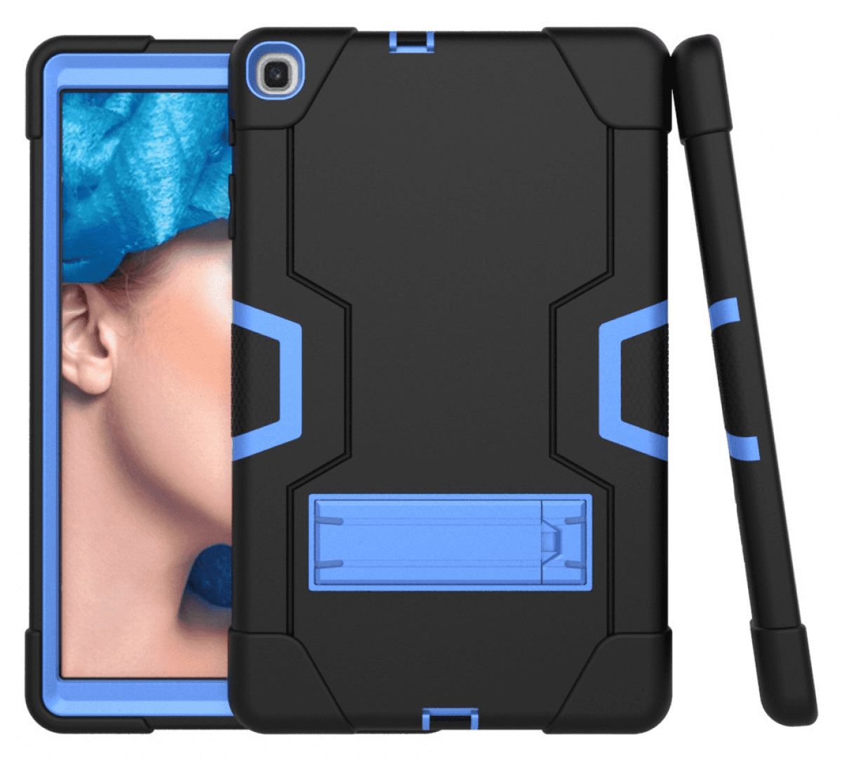 For Galaxy Tab A 10.1 2019 Case (SM-T510/T515), Slim Heavy Duty ...