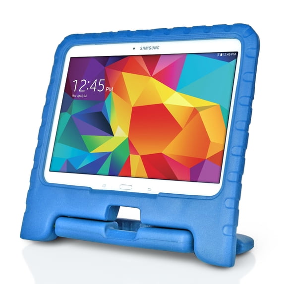 Galaxy Tab 4 7.0 Case (Blue) - Light Weight Shock Proof Convertible Handle Stand Kids Friendly Super Protection Cover for Samsung Galaxy Tab 4 7-Inch Tablet
