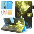 thumbnail image 1 of Galaxy Tab A 7.0 2016 Case - Allytech Premium PU Leather Stand Smart Case with Auto Wake/Sleep & Card Slots for Samsung Galaxy Tab A 7.0 inch 2016 Model (SM-T280/T285), Golden Butterfly, 1 of 1