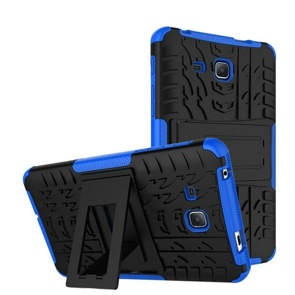 For Galaxy Tab A 7.0 inch T280 Case ,Mignova Heavy Duty Hybrid Protective Case with Kickstand Impact Resistant For Samsung Galaxy Tab A 7 Inch SM-T280 SM-T285 2016 -Blue