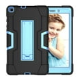 thumbnail image 1 of Galaxy Tab A 8.0 T290/T295 2019 Case Without S Pen Model, Allytech Heavy Duty Shockproof Full Body Rugged Protective Cover Built-in Kickstand for Samsung Galaxy Tab A 8 2019,Black/Blue, 1 of 8