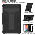 thumbnail image 1 of Galaxy Tab A 10.1 2019 Case T510 T510, Allytech Heavy Duty Protection Multi Angle Viewing Stand Shockproof Kids Friendly Rugged Back Cover Case for Samsung Galaxy Tab A 10.1" 2019, Black, 1 of 4