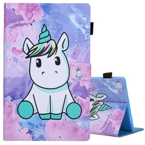 Galaxy Tab A 8.0 2019 Case T290 T295, Dteck Slim Lightweight Folio Stand PU Leather Case Soft TPU Back Cover for Samsung Galaxy Tab A 8.0 Inch 2019 Tablet SM-T290/T295, Cute Unicorn