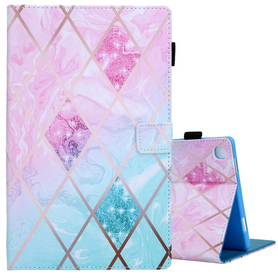 Galaxy Tab A 8.0 2019 Case T290 T295, Dteck Slim Lightweight Folio Stand PU Leather Case Soft TPU Back Cover for Samsung Galaxy Tab A 8.0 Inch 2019 Tablet SM-T290/T295, Pink Green