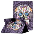 thumbnail image 1 of Galaxy Tab A 8.0 inch Case SM-T350/SM-T355/P350/P355, Allytech Premium PU Leather Multi-Angle Viewing Angles Stand Smart Auto Sleep Wake Folio Cover for Samsung Galaxy Tab T350 2015, Skeleton, 1 of 6