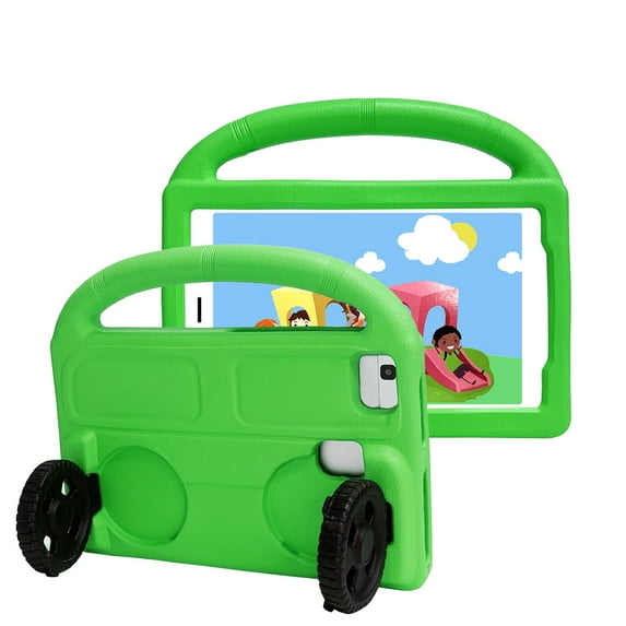Galaxy Tab A 8-inch SM-T290 T295 Case,Dteck Shockproof EVA Foam Kids Friendly Handle Kickstand Case Lightweight Protective Cover for Samsung Galaxy Tab A 8.0" T290/T295,Green