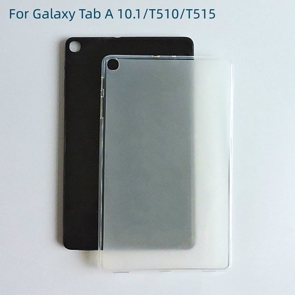 Galaxy Tab A Tablet Cover of Plastic Material for Transparent and Soft Protection Against Scratches