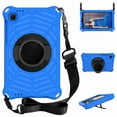 thumbnail image 1 of Galaxy Tab A7 Lite 8.7" 2021 Case, Heavy Duty Rugged Shockproof Case with Adjustable Hand Strap, Carrying Shoulder Strap, Rotating Kickstand for Samsung Tab A7 Lite 8.7" SM-T220 SM-T225 2021, Blue, 1 of 7
