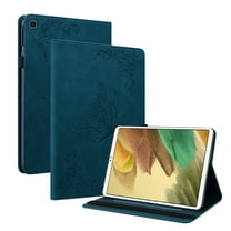 Galaxy Tab A7 Lite Case, TECHCIRCLE Slim Folio Stand Premium Butterfly PU Leather Wallet Case with Pencil Holder Magnetic Cover for Samsung Galaxy Tab A7 Lite 8.7" 2021, Darkblue