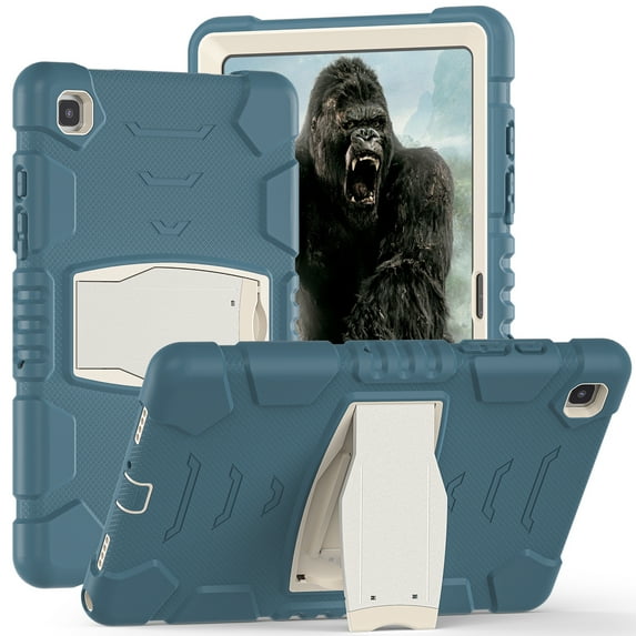 Galaxy Tab A7 SM-T500 T505 T507 10.4-inch Case,Dteck Shockproof Rubber 3-Layer Protection Case for Samsung Galaxy Tab A7 10.4" 2020 Hybrid Armor Kickstand Protector Cover,Cornflowerblue