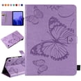 thumbnail image 1 of Galaxy Tab A7 SM-T500 T505 T507 10.4-inch Case,Dteck Smart Magnetic Butterfly Pattern Leather Case Card Holder Wallet Kickstand Hybrid Rubber Folio Cover for Samsung Galaxy Tab A7 10.4" 2020,Purple, 1 of 5