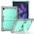 thumbnail image 1 of Galaxy Tab A8 10.5" Case (Model SM-X200 / SM-X205) - TECH CIRCLE [3-in-1] Protective Case Kickstand Shockproof Rugged Case Cover for Samsung Galaxy Tab A8 10.5-inch 2021 Release Tablet, Green, 1 of 8