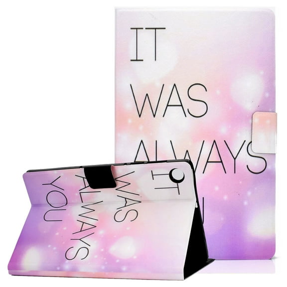 Galaxy Tab A8 10.5 Case for SM-X200/SM-X205/SM-X207, Allytech Shock Proof Multi-Angle Viewing Stand PU Leather & Soft TPU Back Auto Sleep Wake Wallet Case for Samsung Galaxy Tab A8 2021, Always You