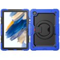 thumbnail image 1 of Galaxy Tab A8 (10.5") Case (SM-X200) - TECH CIRCLE [3-in-1 Case] Shockproof Rugged Case with [Rotating Kickstand & Handle] Protective Kids Case for Samsung Galaxy Tab A8 10.5-Inch 2022 Release, Blue, 1 of 10