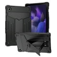 thumbnail image 1 of Galaxy Tab A8 (10.5") Case - TECH CIRCLE 3-Layers Protection Shockproof Case, with Kickstand, Protective Rugged Cover for 2021 Release Samsung Galaxy Tab A8 Tablet Model SM-X200/X205, Black, 1 of 4