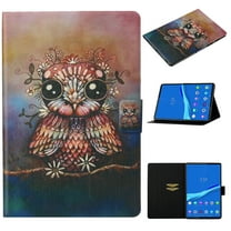 Galaxy Tab A8 10.5 Inch Case 2022, Lightweight PU Leather Folio Shockproof Adjustable Stand Smart Auto Sleep/Wake Wallet Case For Samsung Galaxy Tab A8 10.5" 2022 (SM-X200/X205/X207),Beauty Owl