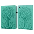 thumbnail image 1 of Galaxy Tab A8 10.5 Inch Case 2022, Lightweight Slim Embossed Tree Pattern PU Leather Folio Stand Wallet Protective Cover for Samsung Galaxy Tab A8 10.5 Inch 2022 (SM-X200/X205/X207),Green, 1 of 8