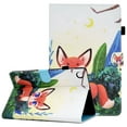 thumbnail image 1 of Galaxy Tab A8 2021 Case with S Pen Holder, SM-X200/X205 Cover, Allytech Lovely Premium PU Leather & Soft TPU Inner Foldable Stand Anti-Drop Card Slots Case for Samsung SM-X200/X205 2021, Cute Fox, 1 of 6