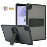 Galaxy Tab A9+ Plus 11 Inch Case, Slim Fit Hard PC TPU Shockproof Kickstand Bumper Anti-Scratch Drop Protection Lightweight Case Cover for Samsung Galaxy Tab A9+ 11" SM-X210 X216 X218, Black