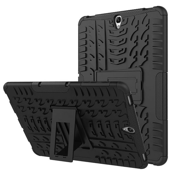 Galaxy Tab S3 9.7 inch T820 Case, Mignova Hybrid Full-body Kids Frendly Cover Built-In Kickstand Hard Back Case For Samsung Galaxy Tab S3 9.7 inchSM-T820 T825 2017 Released(Black)