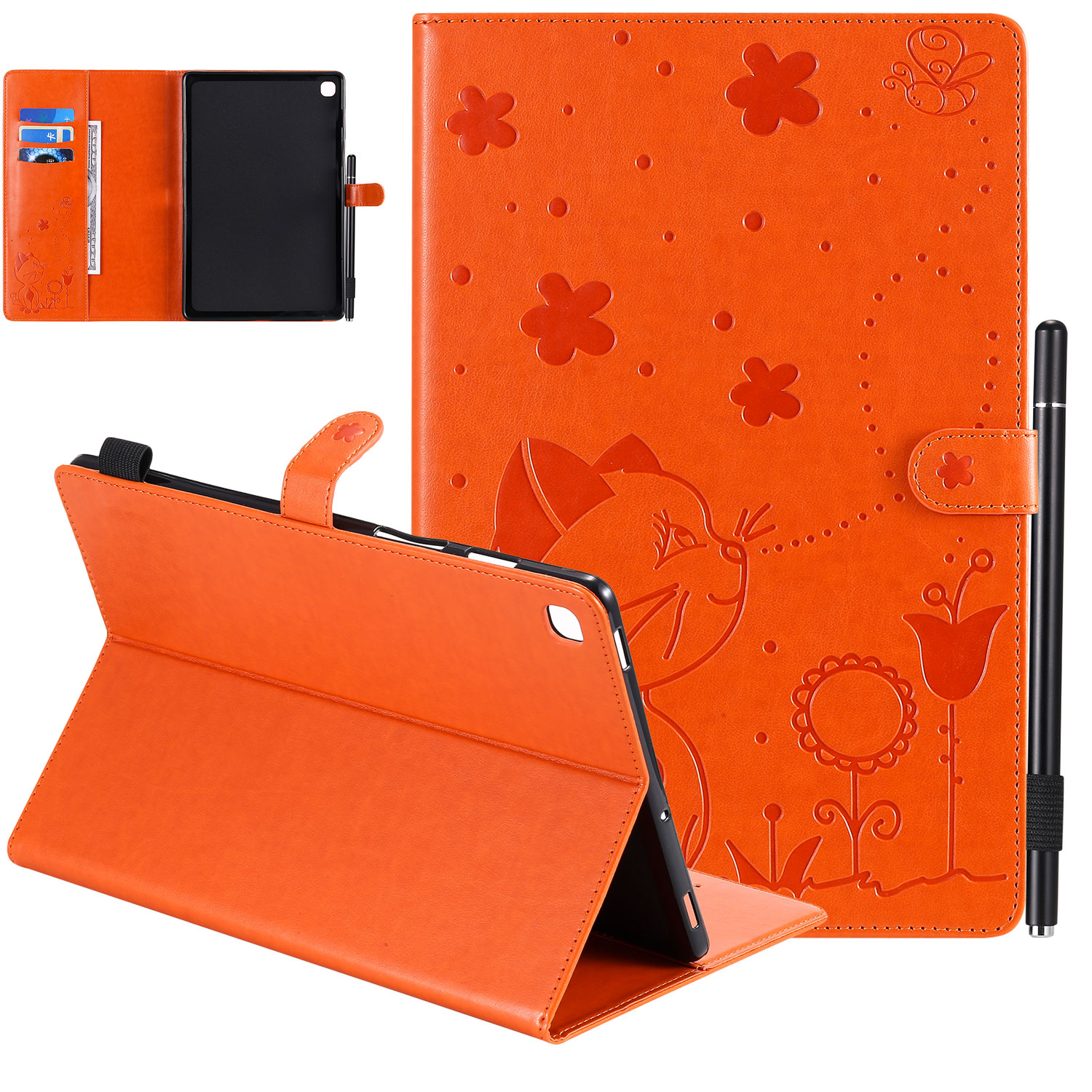 Galaxy Tab S5e 10.5 Case, SMT720 Case, Allytech Slim PU Leather Folio