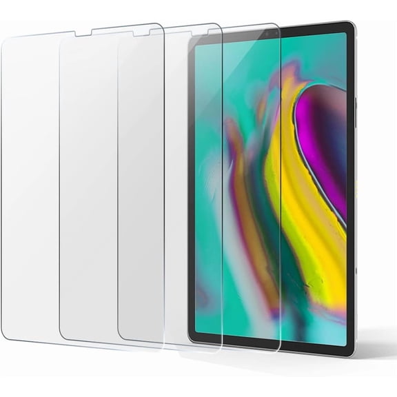 for Galaxy Tab S5e Screen Protector-(3 Pack) Ultra-Thin Anti-Scratch HD Clear Tempered Glass Screen Protector Protective Film For Galaxy S5e Tablet SM-T720 SM-T725 10.5"