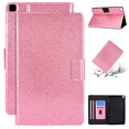 thumbnail image 1 of Galaxy Tab S6 Lite 10.4 2020 Case, Dteck Glitter Sparkle PU Leather Folio Case Multi-angle Viewing Stand Protective Cover with Card Slots for Samsung Galaxy Tab S6 Lite Model SM-P610 P615, Pink, 1 of 6