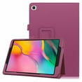 thumbnail image 1 of Galaxy Tab S6 Lite Case, EpicGadget Folio Case for Samsung Galaxy Tab S6 Lite 10.4 inch Tablet (SM-P610/SM-P613/SM-P615/SM-P619) Lightweight Slim PU Leather Stand Cover Auto Wake/Sleep Case (Purple), 1 of 6