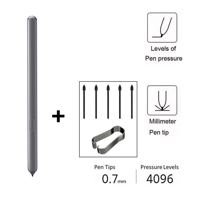 Galaxy Tab S6 Stylus Pen with 5 Pen Tips for Samsung Galaxy Tab S6 S
