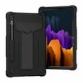 thumbnail image 1 of Galaxy Tab S7 11" Case (SM-T870/T875/T878), Epicgadget Dual Layer Hybrid Protective Cover with Kickstand Case for Samsung Galaxy Tab S7 11 inch (2020) Tablet (Black/Black), 1 of 5