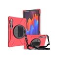 thumbnail image 1 of Galaxy Tab S8 2022 / Tab S7 2020 11 Inch Case SM-X700 SM-706 SM-T870 SM-T875 SM-T878 Shockproof Protective Cover with Pen Holder Shoulder Strap, 1 of 7