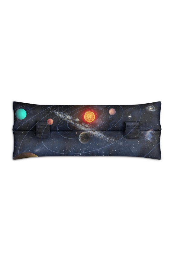 Galaxy Themed Post Surgery Chest Protector - Astronaut Inspired Mastectomy Seatbelt Pillow