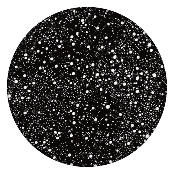 Galaxy Themed Round Tablecloth with Elastic Edge Spill-Proof & Scratch-Resistant for Parties & Picnics