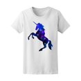 thumbnail image 1 of Galaxy Unicorn Silhouette  T-Shirt Women -Image by Shutterstock, Female Medium, 1 of 2