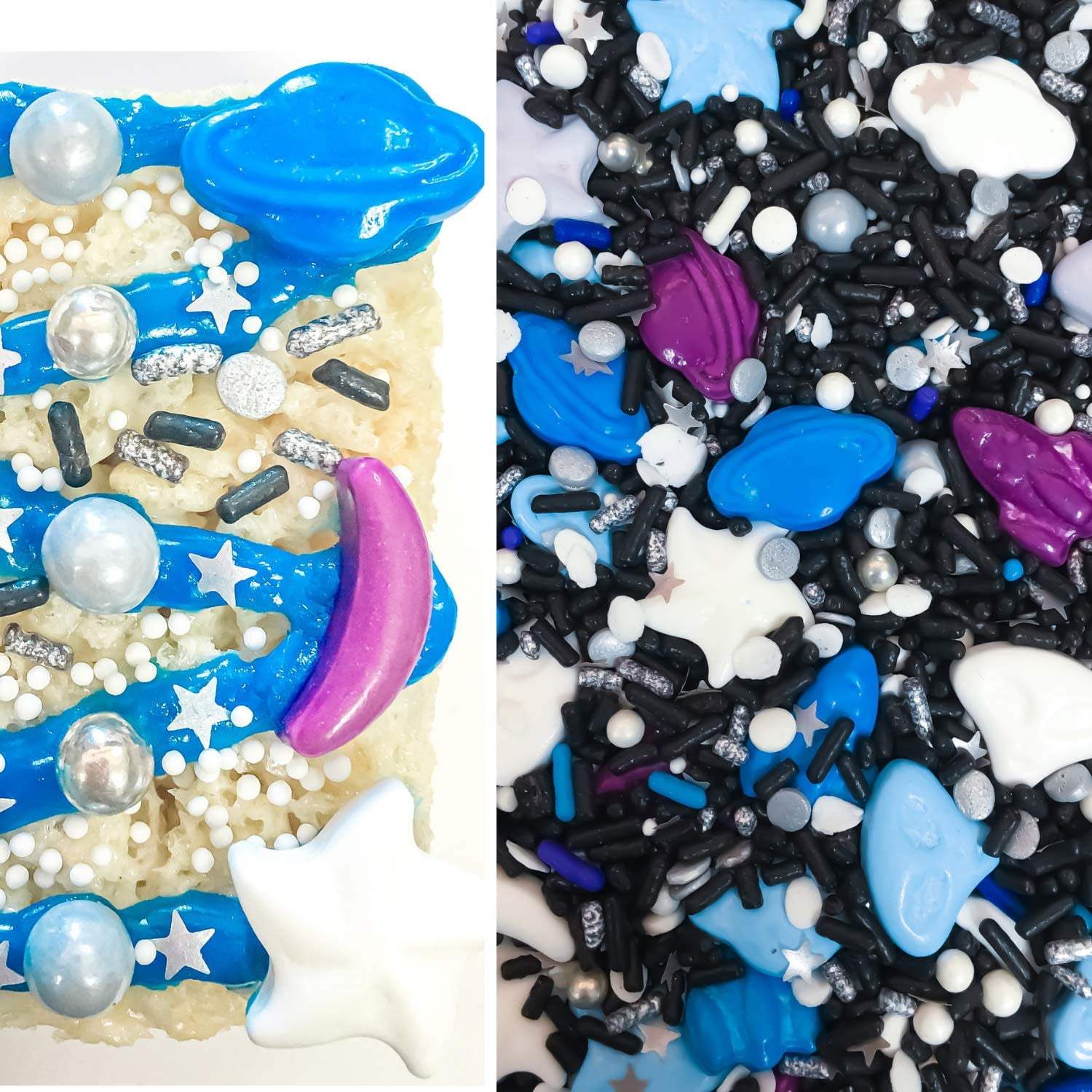 White Sprinkles Mix Wedding Cupcake Topping Cake Decoration Pearl