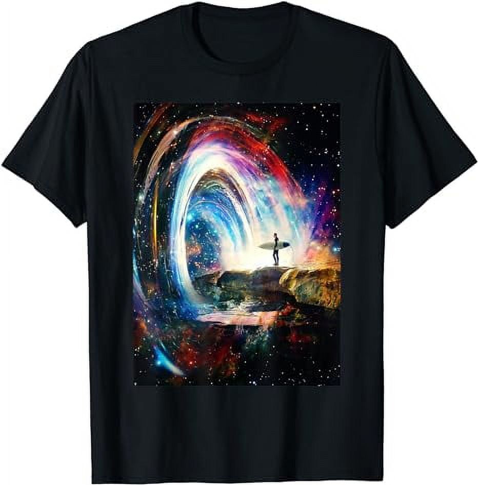 Galaxy Universe space nebula orbit star ship cosmonaut T-Shirt ...