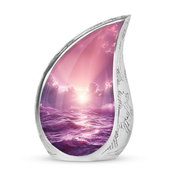 Galaxy Urn, Mini Decorative Urns, Teardrop Urn for Human Ashes, Urns for Ashes Adult Female, Urn for Ashes Adult Male, Small Urns for Human Ashes Adult, Cremation Urns for Human Ashes 3inch,1pcs