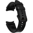 thumbnail image 1 of Galaxy Watch 6/5/4 Band 40mm 44mm-6 Classic 43mm 47mm Strap Compatible with Samsung Galaxy Watch 4 Classic Band 46mm 42mm Hybrid of Leather and Silicone Watch Band for Women Men Smart Watch Wristband, 1 of 8