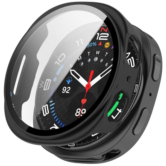 Galaxy Watch 8 44mm PC Tempered Protector Full Coverage Screen Guard for Smart Watch Accessories