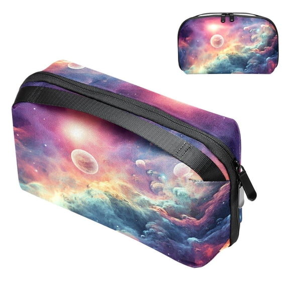 Galaxy Waterproof Oxford Cloth Storage Box for Hard Drive Bags, Power Cord Box Organizer, Cord Box Organizer - 5.9x9.44x3.14 in.