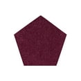 thumbnail image 1 of Galaxy Way Pet Friendly Cranberry 7' Pentagon - Area Rug, 1 of 4