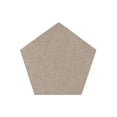 thumbnail image 1 of Ambiant Kids Solid Color Area Rugs Beige - 7' Pentagon, 1 of 4