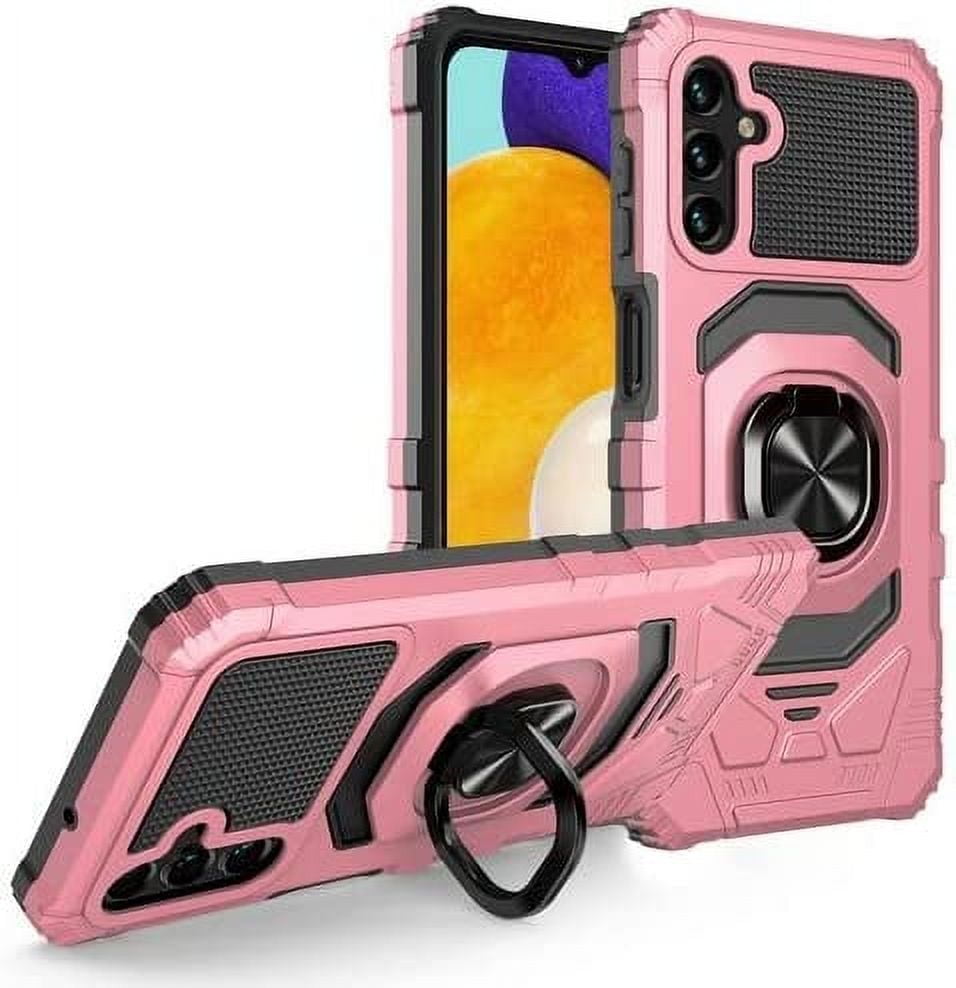 Shockproof Gel Phone Case for Samsung Galaxy A14 5G, with Tempered Glass  Screen Protector, by OneToughShield ® - Desert Camo - Walmart.com