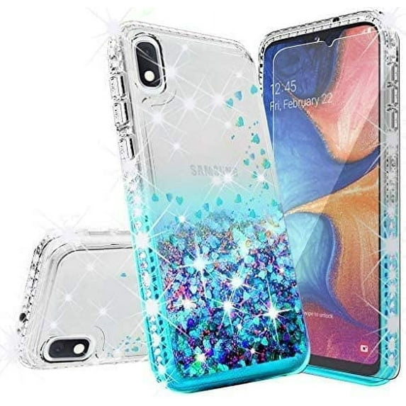 Galaxy Wireless USA LQ JTB3 CLTL Shock-Resistant Solid Print Polycarbonate/TPU Soft Shell Rugged Cell Phone Case, Clear, 1 Count, 1 Pack