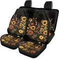 Galaxy Wolf Seat Cover Sets For Cars Seat Cover For Front Back Seat