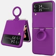thumbnail image 1 of for Galaxy Z Flip 3 5G Case, Samsung Z Flip 3 Case Liquid Silicone Case Dual Layer Hard PC Soft Silicone Rubber Slim Fit Shockproof Protective Phone Case for Samsung Galaxy Z Flip 3 5G, Purple, 1 of 7