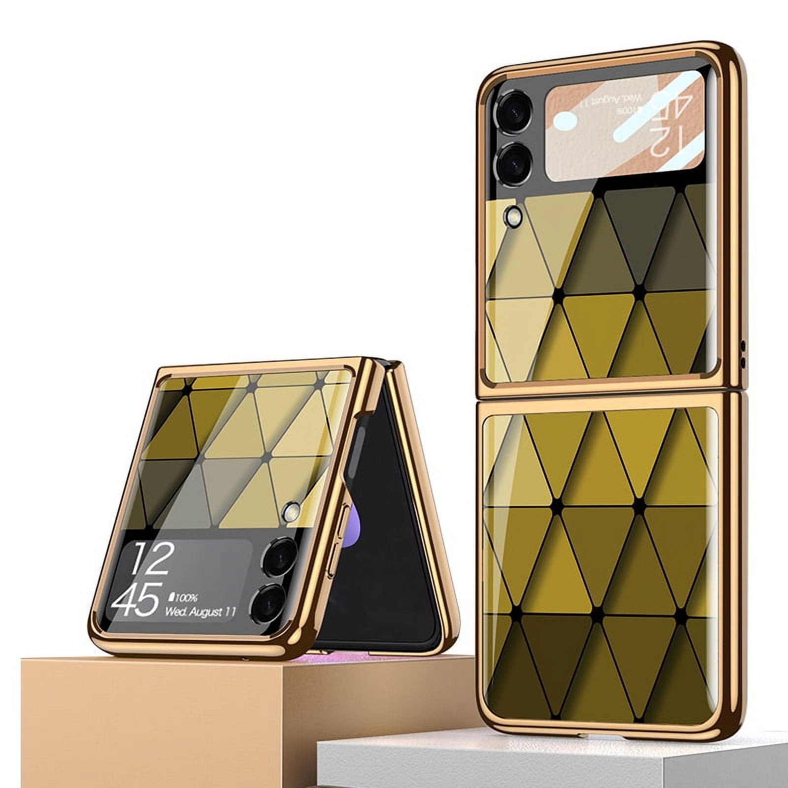 Galaxy Z Flip 3 Case, Heavy Duty Protective Phone Case Lightweight Anti-Drop Wear-Resistant Strong Impact Resistance Case for Samsung Galaxy Z Flip 3,D