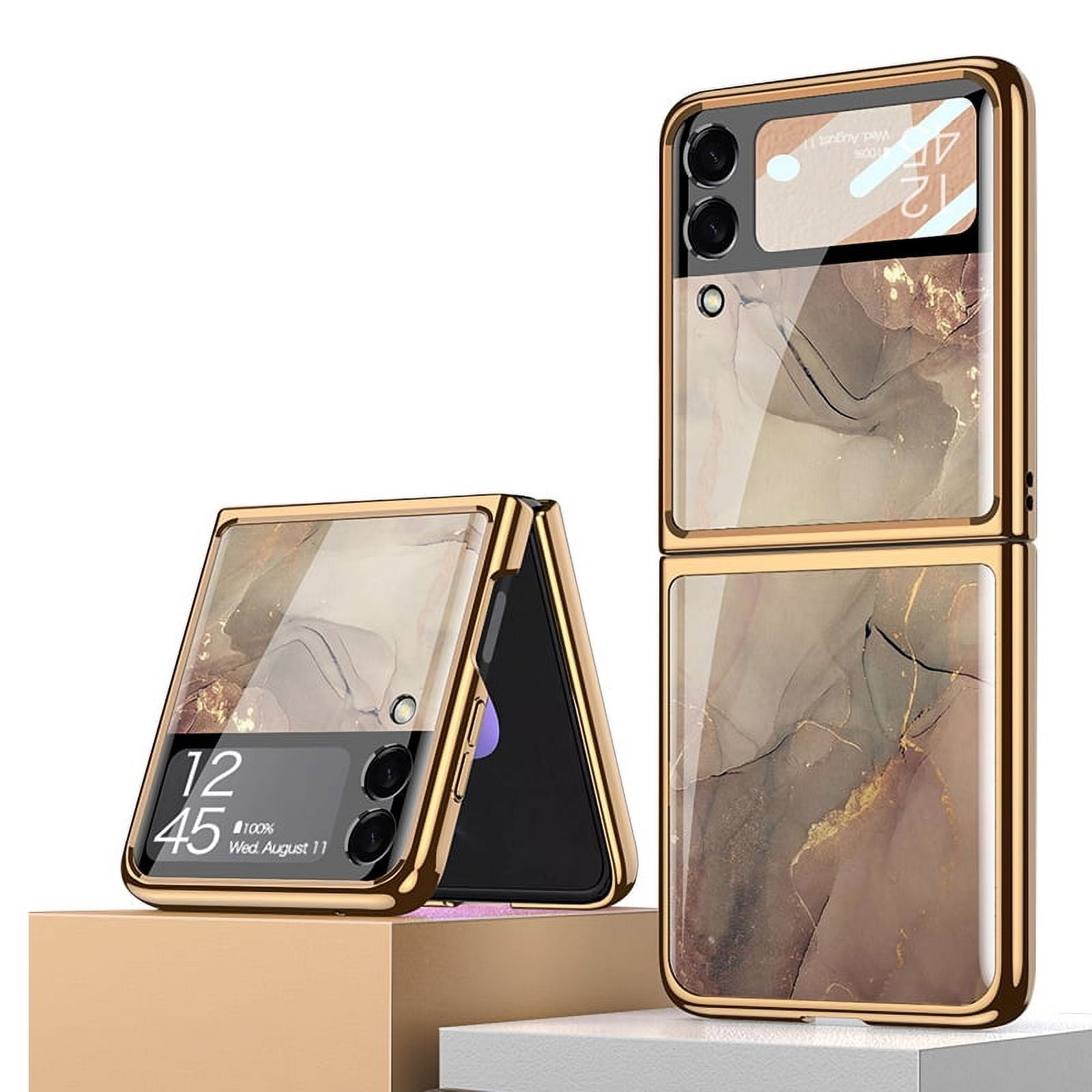 Galaxy Z Flip 3 Case, Heavy Duty Protective Phone Case Lightweight Anti-Drop Wear-Resistant Strong Impact Resistance Case for Samsung Galaxy Z Flip 3,S
