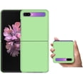 thumbnail image 1 of Galaxy Z Flip Case,Anti-Slip Shock-Proof Anti-Fingersprints Protective Cover Case Designed for Samsung Galaxy Z Flip 2020,Green, 1 of 11