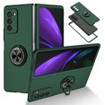 thumbnail image 1 of Galaxy Z Fold 2 Case 2020 (5G), Cover for Samsung Z Fold 2, Allytech Hard PC Shockproof Armor Case with Ring Holder Full Protection Anti-Drop Stand Foldiing Case for Galaxy Z Fold 2020, Darkgreen, 1 of 9